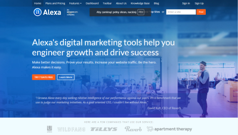 alexa rank świat