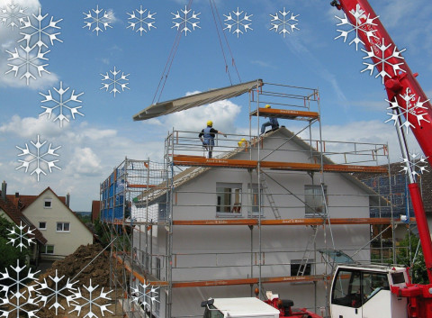 Zima, mróz, a budowa i remont co wtedy