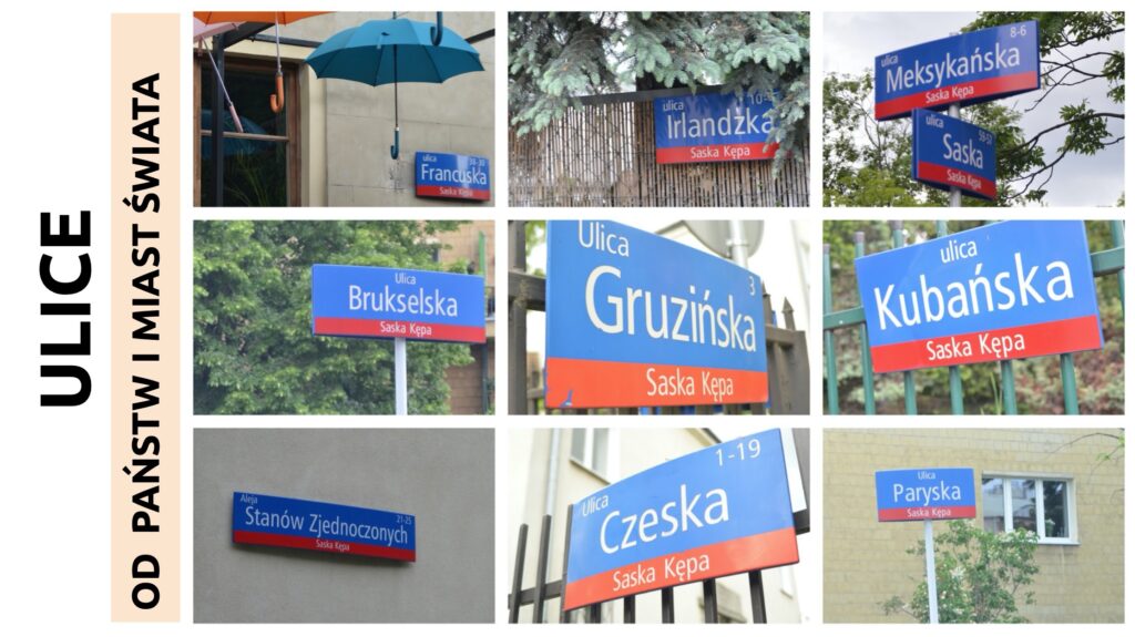 ulice od państw i miast świata
