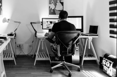 Powierzchnia mieszkalna przekształcona w biuro