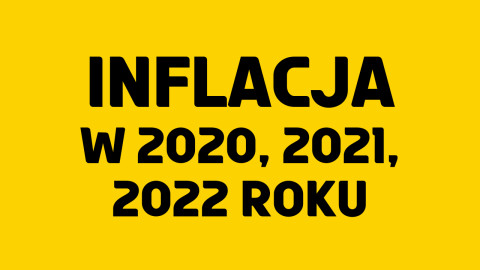 Porównanie: Inflacja w roku 2020, 2021, 2022