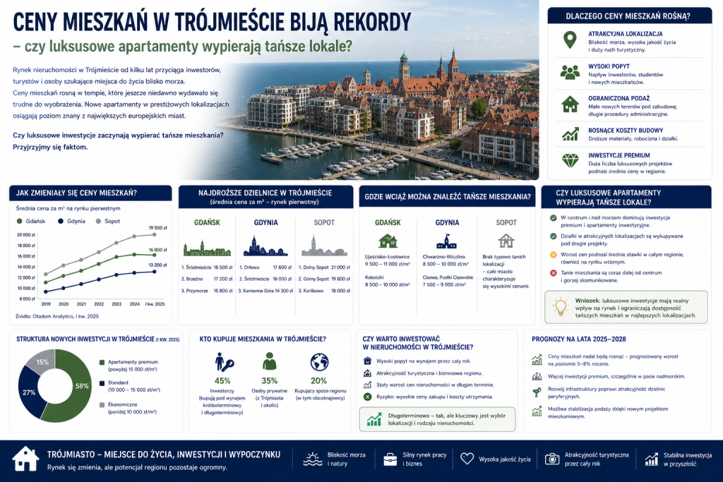 Ceny mieszkań w Trójmieście biją rekordy