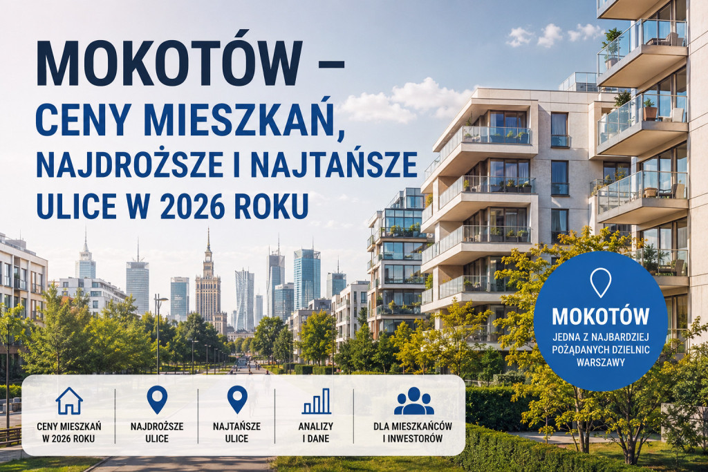 Ceny mieszkań Mokotów 2026