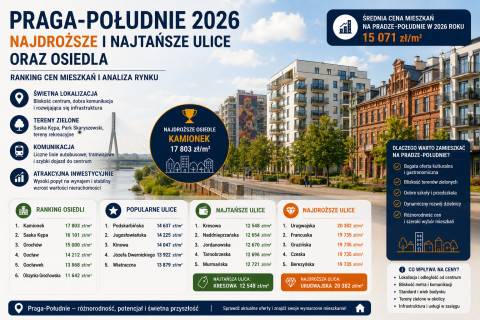 Ceny mieszkań Praga-Południe 2026