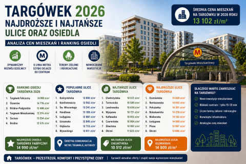 Ceny mieszkań Targówek 2026