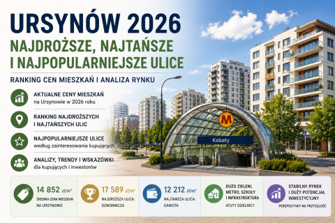 Ceny mieszkań Ursynów 2026