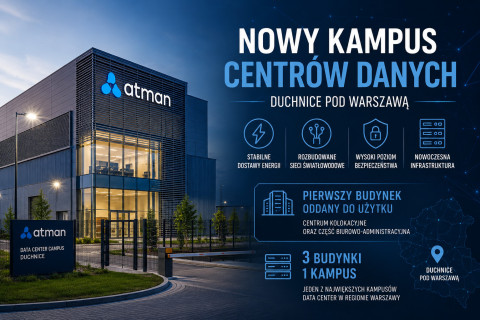 Nowoczesne centrum danych pod Warszawą