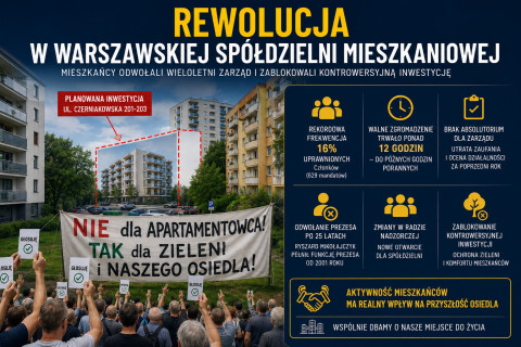 Rewolucja w warszawskiej spółdzielni