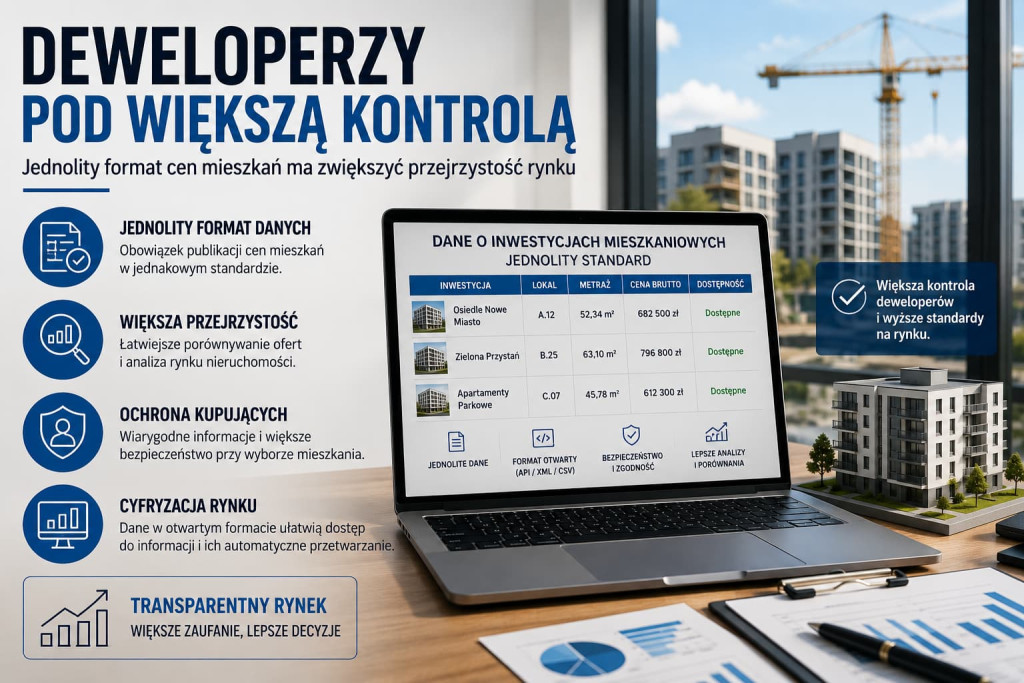 Deweloperzy pod większą kontrolą