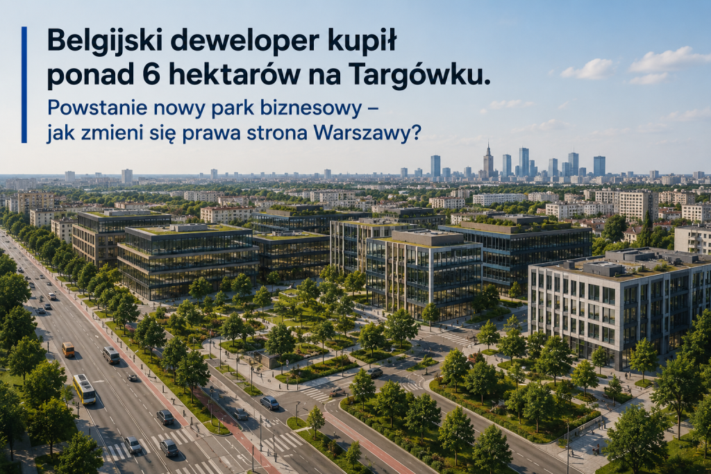 Belgijski deweloper kupił ponad 6 hektarów na Targówku