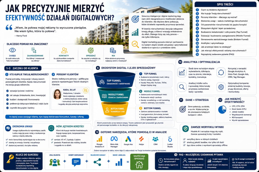 Jak precyzyjnie mierzyć efektywność działań digitalowych?
