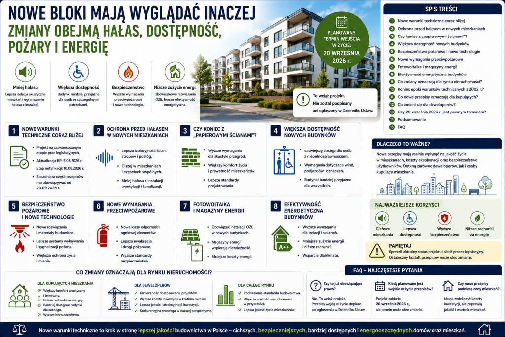 Nowe bloki mają wyglądać inaczej
