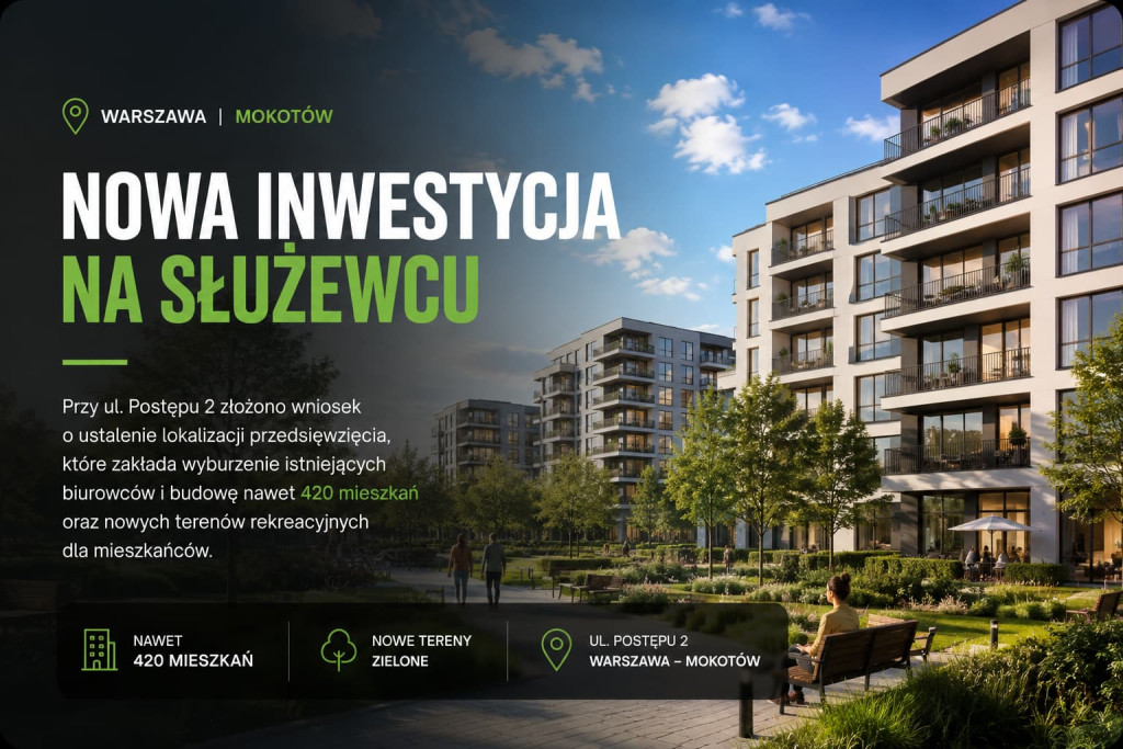 Służewiec przechodzi kolejną mieszkaniową transformację