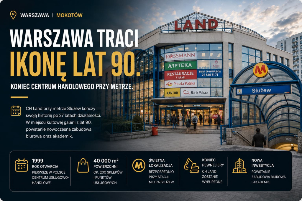 Warszawa traci ikonę lat 90