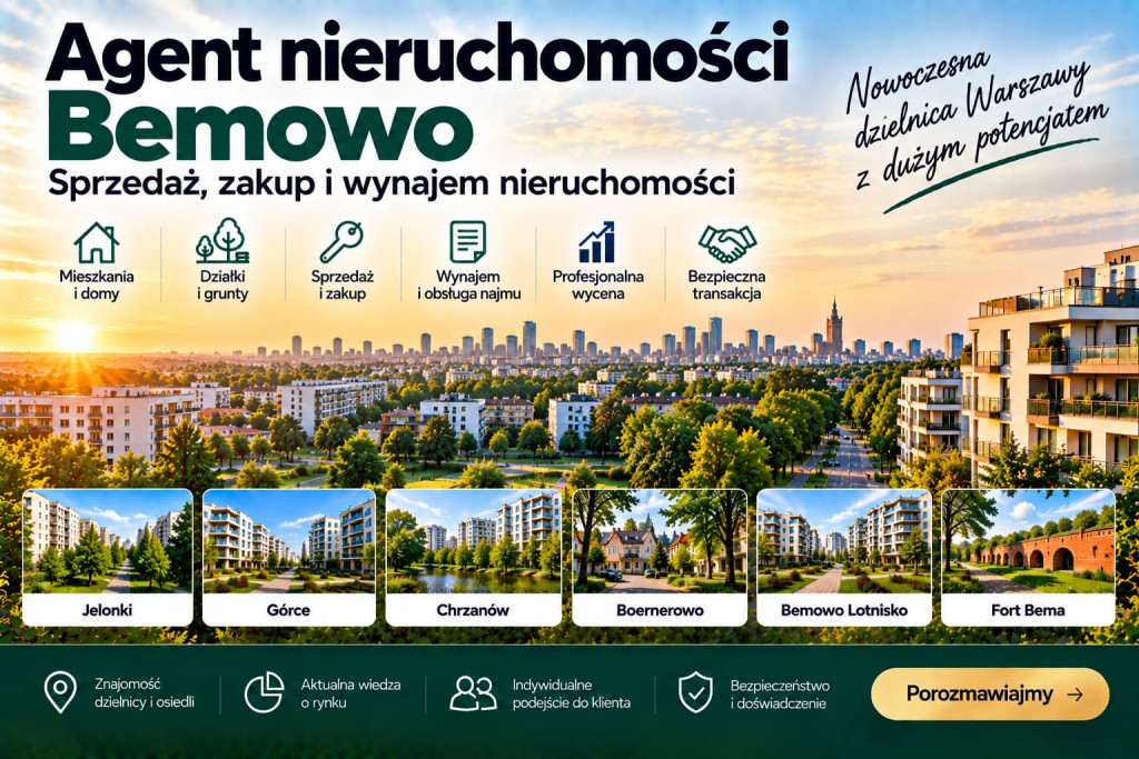 Agent nieruchomości Bemowo