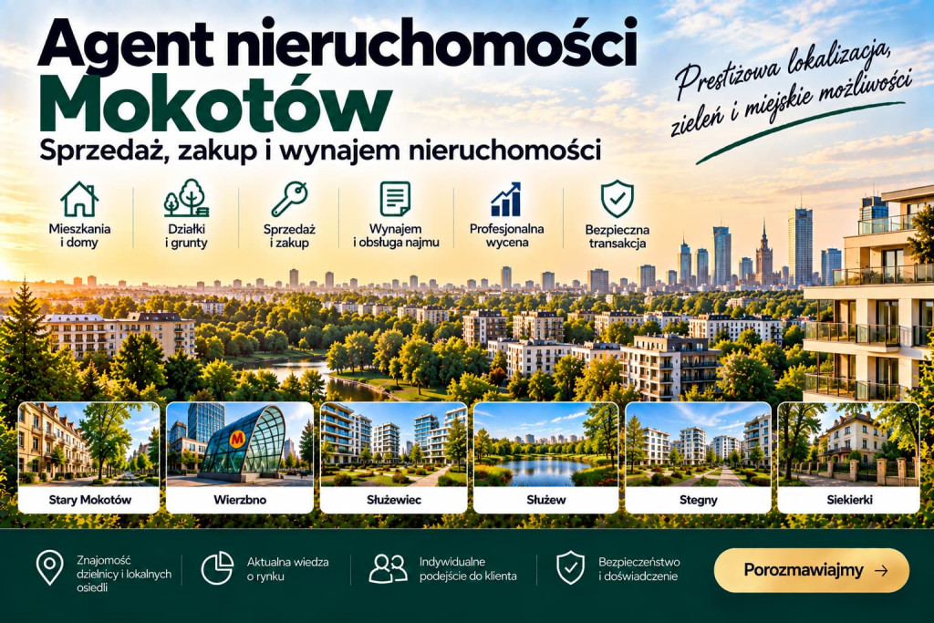 Agent nieruchomości Mokotów