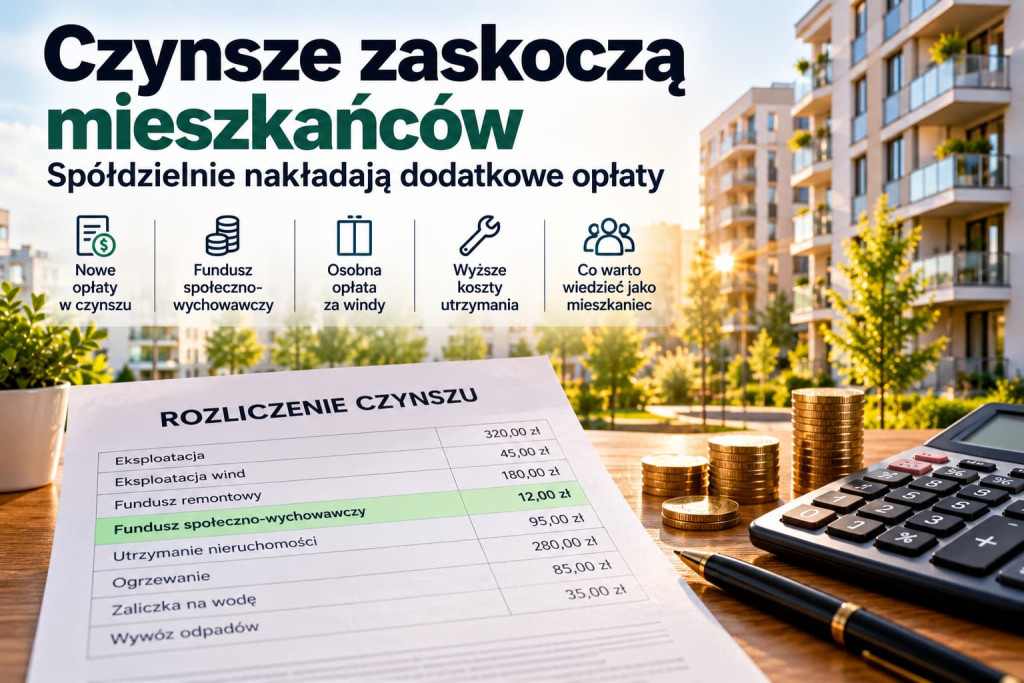 Czynsze zaskoczą mieszkańców