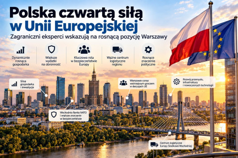 Polska czwartą siłą w UE