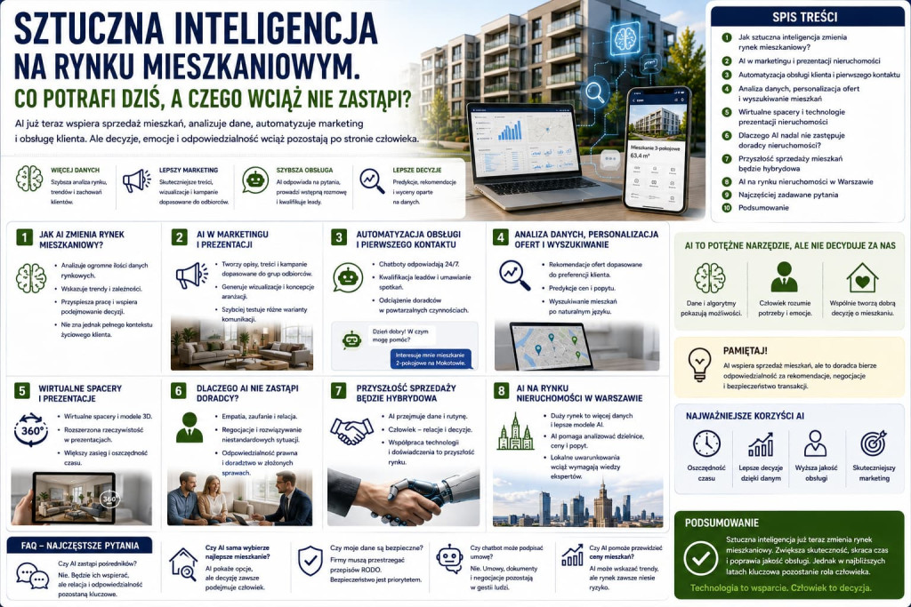 Sztuczna inteligencja na rynku mieszkaniowym