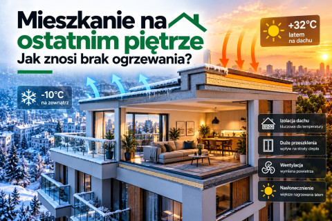 Mieszkanie na ostatnim piętrze: Jak znosi brak ogrzewania?